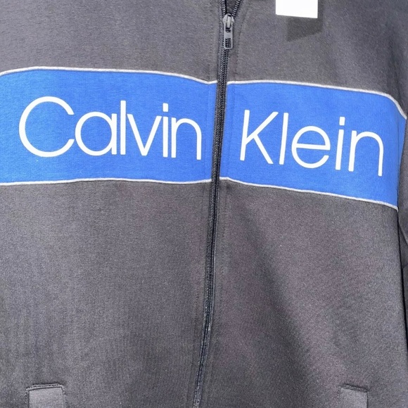 Calvin Klein black/blue jacket - Picture 3 of 5